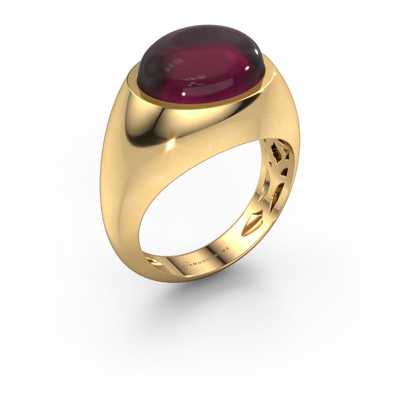Ring Laurien 585 gold rhodolite 12x10 mm