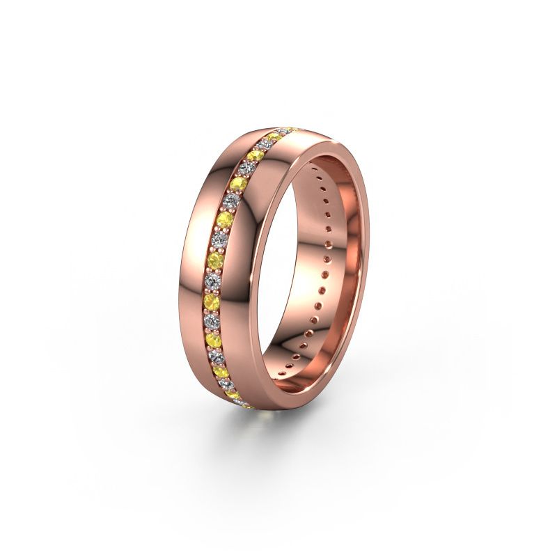Ehering WH0103L26BP 585 Roségold Gelb Saphir 1.3 mm ±6x2 mm