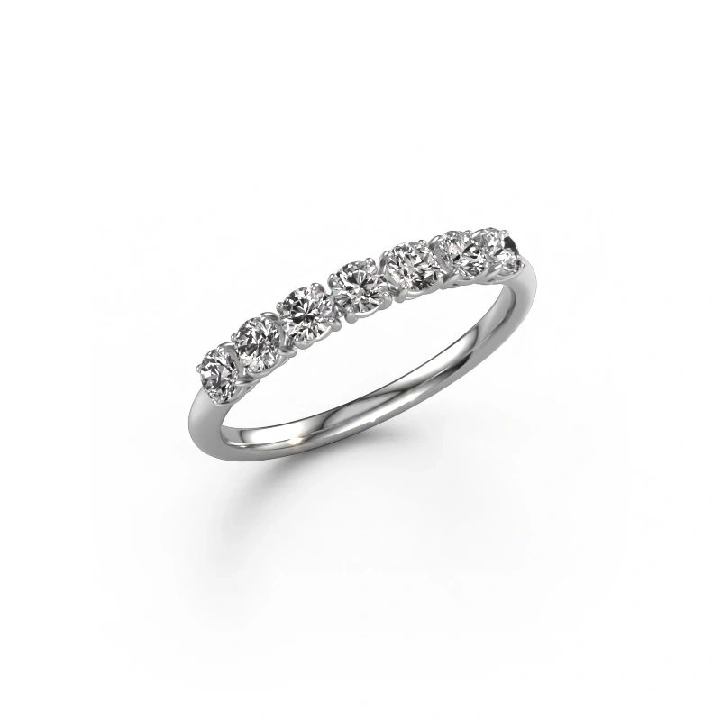 Ring Vivienne Half 585 white gold diamond 0.56 crt