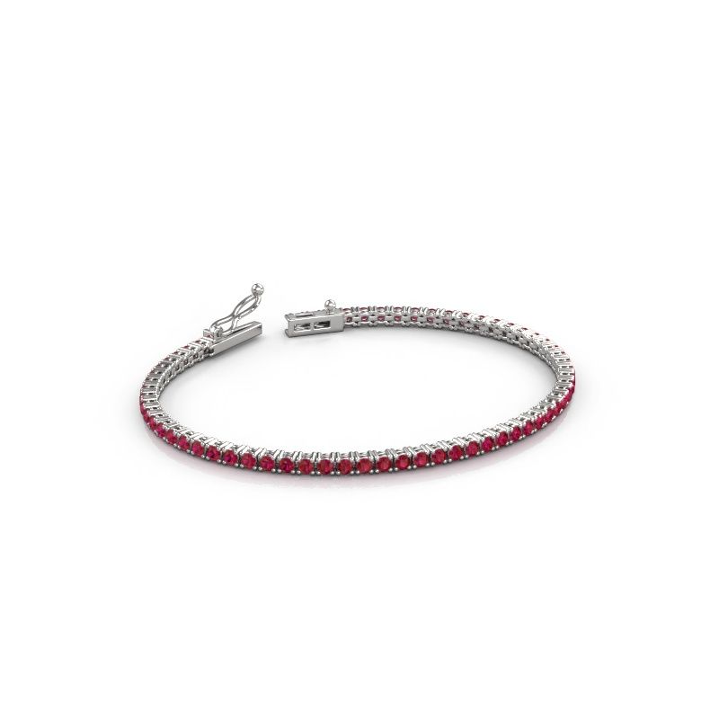 Tennis bracelet Shirley 2.2 585 white gold 2.2 mm