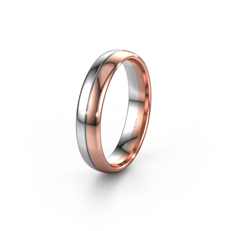 Trouwring WH0221M35X 585 rosé goud ±5x1.5 mm