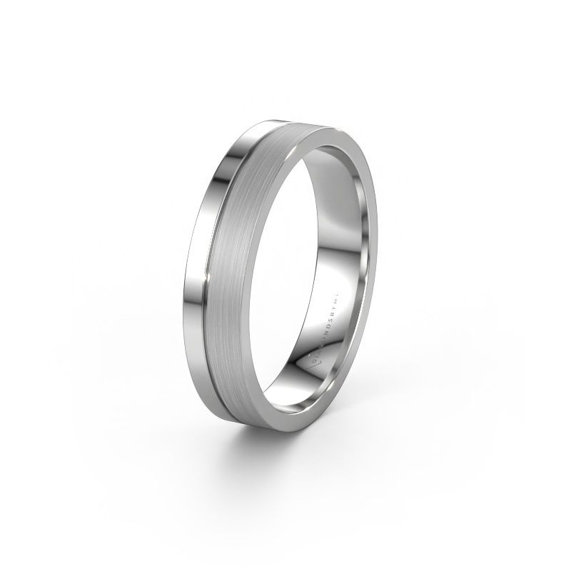 Wedding ring WH0157M14XPM 950 platinum ±4,5x1.5 mm
