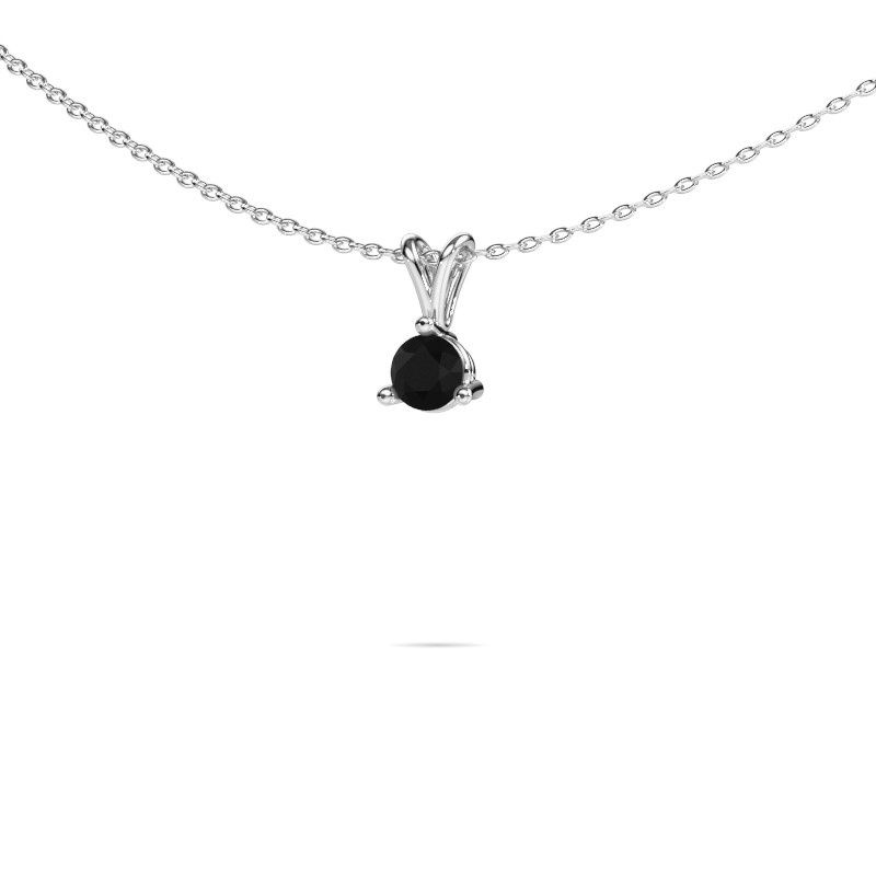 Pendant Somer 950 platinum black diamond 0.96 crt