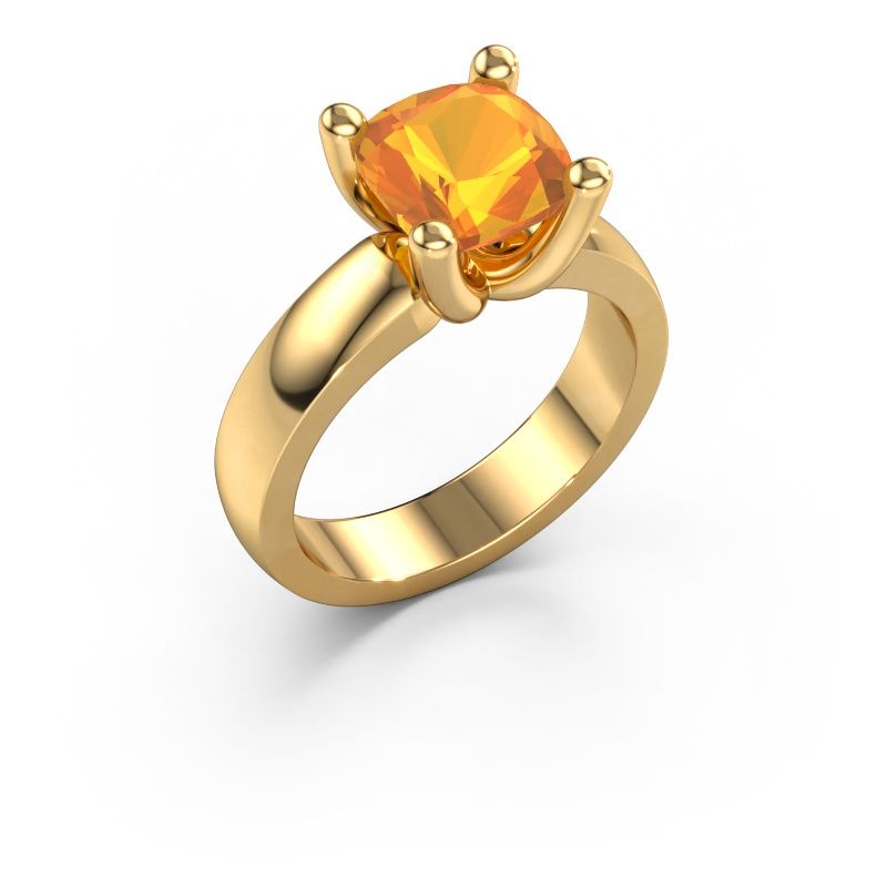 Ring Clelia CUS 585 gold citrin 8 mm