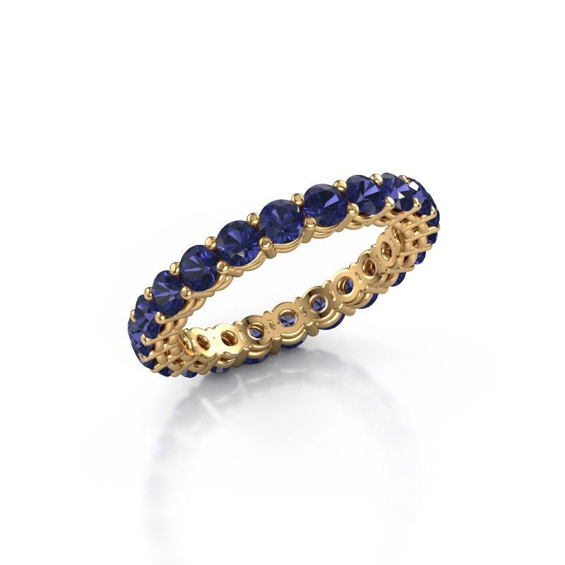 Image of Stackable ring Michelle full 3.0 585 gold sapphire 3 mm