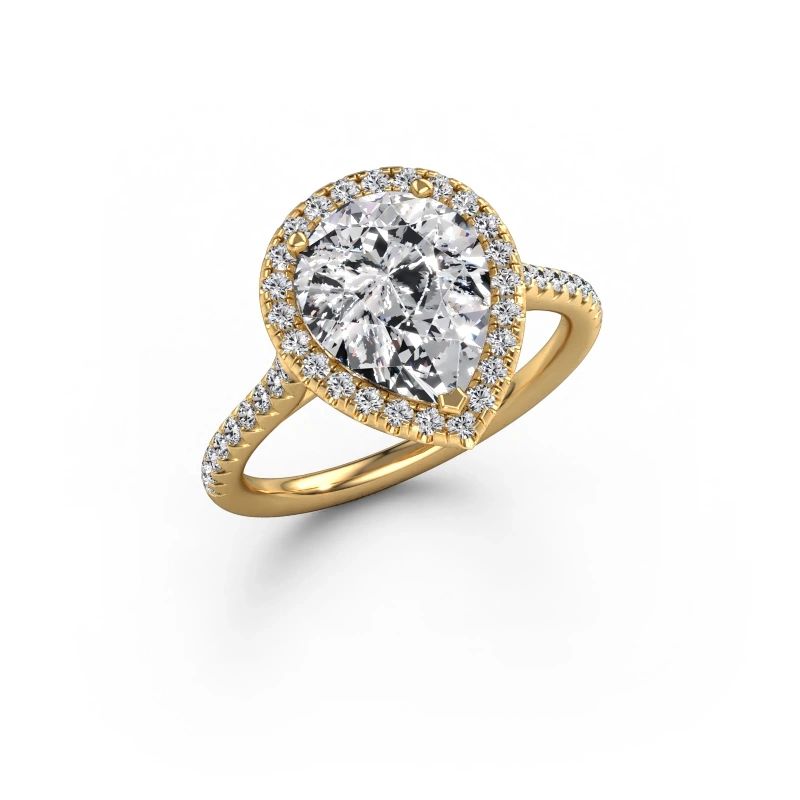 Engagement ring Seline per 2 585 gold lab grown diamond 2.52 crt