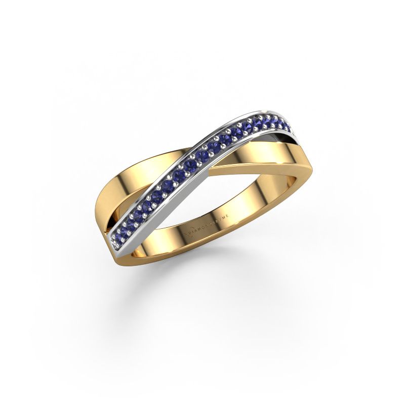 Ring Kaley 585 Gold Saphir 1.2 mm