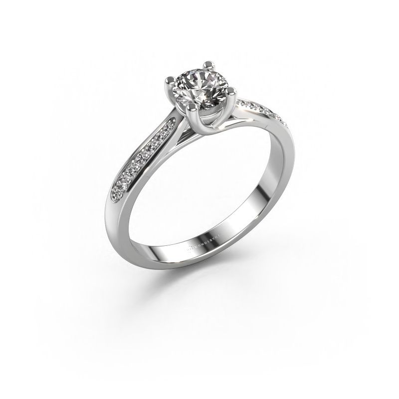 Engagement ring Mia 2 585 white gold diamond 0.50 crt