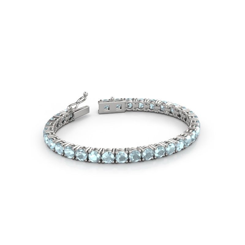 Bracelet tennis Shirley 5.0 585 or blanc