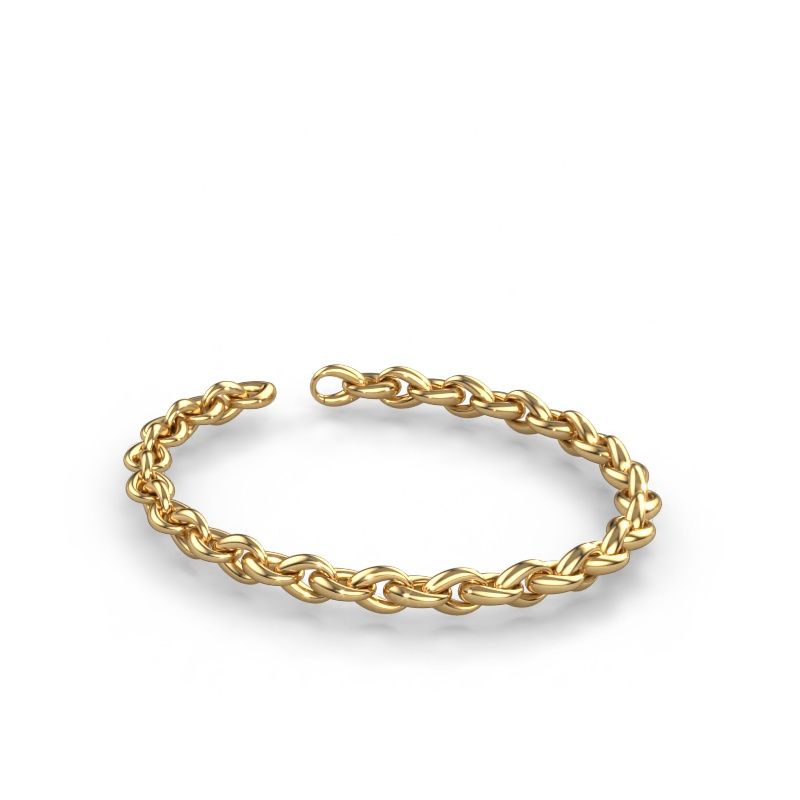 Glieder Armband Rachelle 8mm 585 Gold