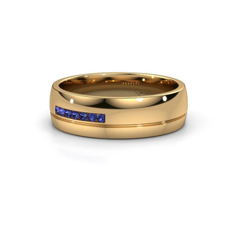 Image of Wedding ring WH0308L26AP<br/>585 gold ±6x1.7 mm<br/>Sapphire