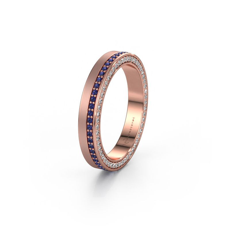 Alliance WH2214L15BM 585 or rose saphir 1 mm ±3,5x2 mm