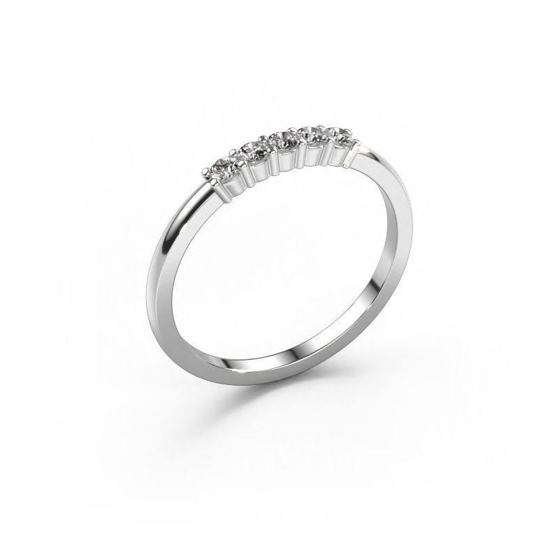 Ring Yasmin 5 950 Platin Diamant 0.15 crt