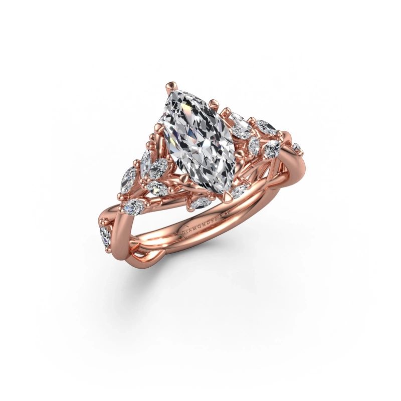 Verlovingsring Samantha MRQ 585 rosé goud lab-grown diamant 1.65 crt