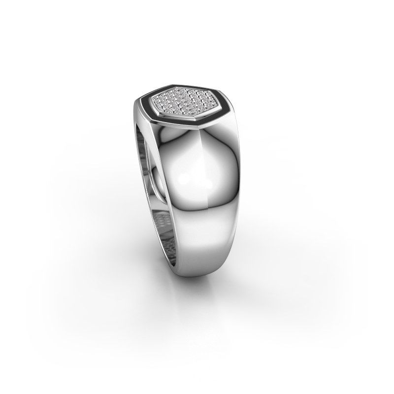 Image of Men's ring kris<br/>950 platinum<br/>diamond 0.248 crt