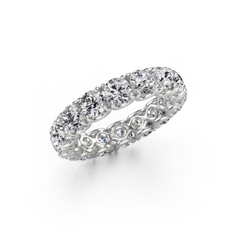 Ring Estee 4.2 585 white gold lab grown diamond 4.80 crt