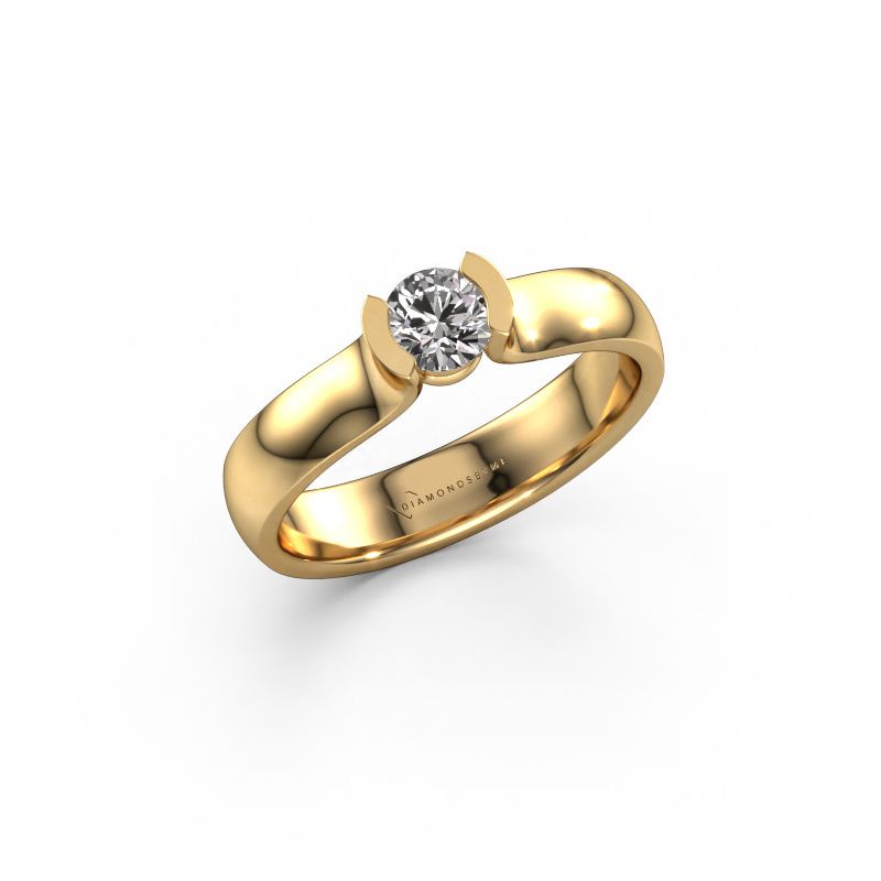 Anello Ophelia 585 oro diamante 0.30 crt