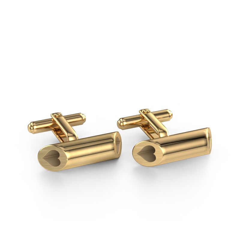 Boutons de manchettes Ruud A 585 or jaune