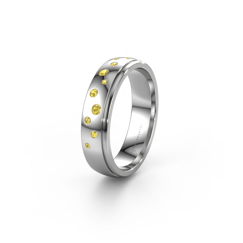 Alliance WH0517L25AP 950 platine saphir jaune ±5x1.7 mm