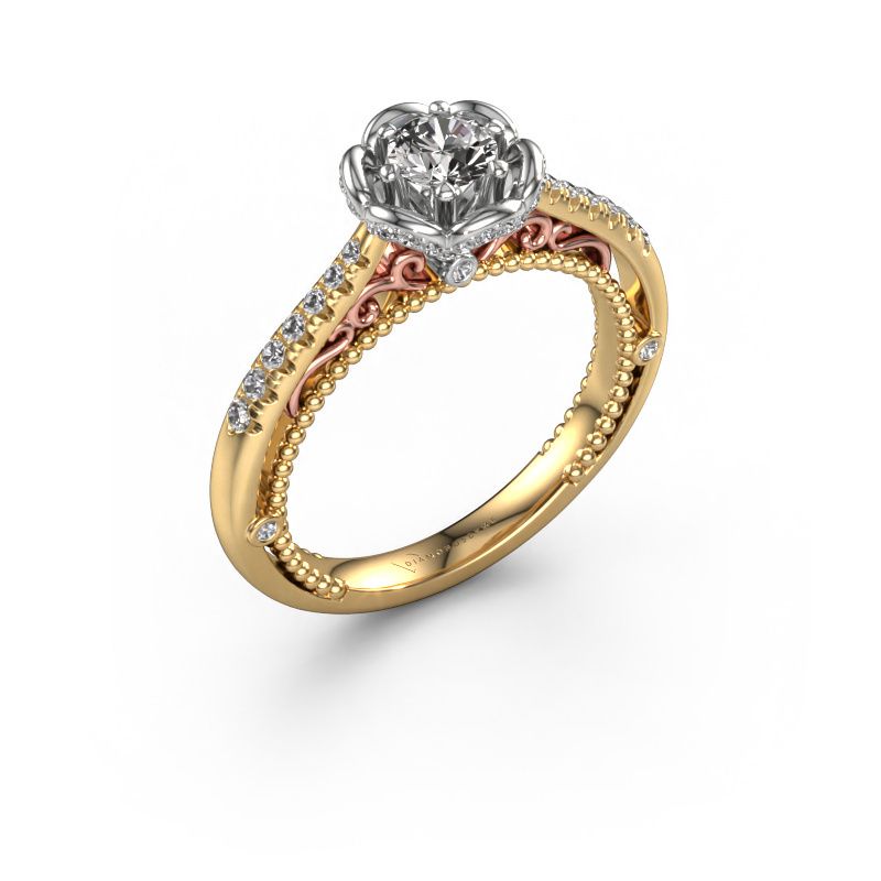 Verlobungsring Abbey 585 Gold Diamant 0.582 crt
