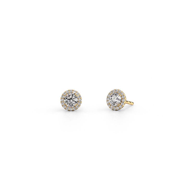 Ohrringe Seline rnd 585 Gold Lab-grown Diamant 0.64 crt