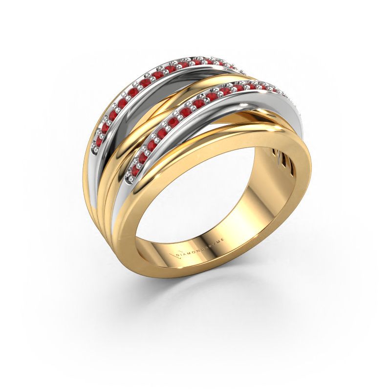 Bague Annabel 2 585 or jaune rubis 1.2 mm