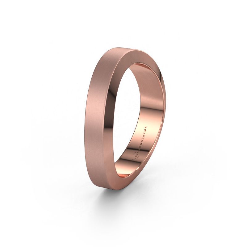 Wedding ring WH2029M 585 rose gold ±5x2.2 mm