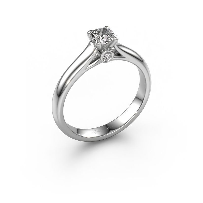 Verlobungsring Valorie cus 1 585 Weißgold Diamant 1.30 crt