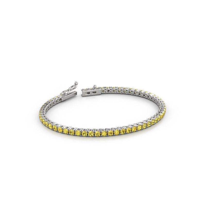 Tennisarmband Shirley 2.7 585 witgoud 2.7 mm