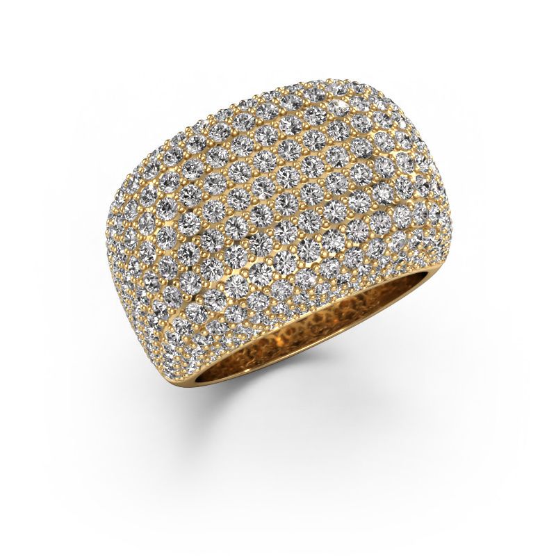 Ring Kira 585 gold lab-grown diamond 3.86 crt