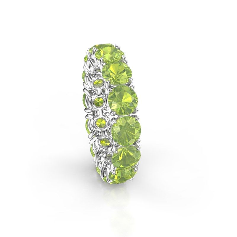 Bild von Ring vivienne 5.0<br/>950 Platin<br/>Peridot 5 mm