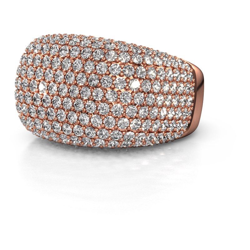 Afbeelding van Ring Kira<br/>585 rosé goud<br/>Diamant 3.86 Crt
