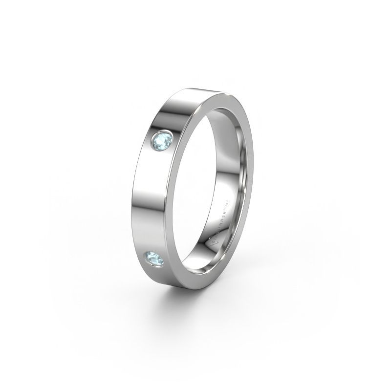 Alliance WH0104L14BP 950 platine aigue-marine 2.2 mm ±4 x 2 mm