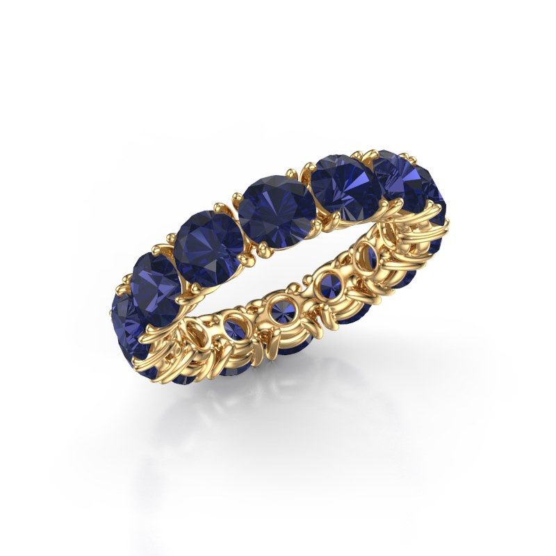 Bild von Ring vivienne 5.0<br/>585 Gold<br/>Saphir 5 mm