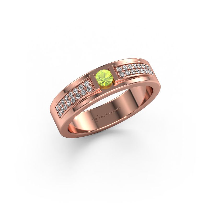 Ring Mable 585 Roségold Peridot 3 mm