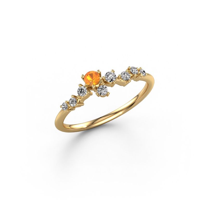 Ring Lexi 585 gold citrin 2.8 mm