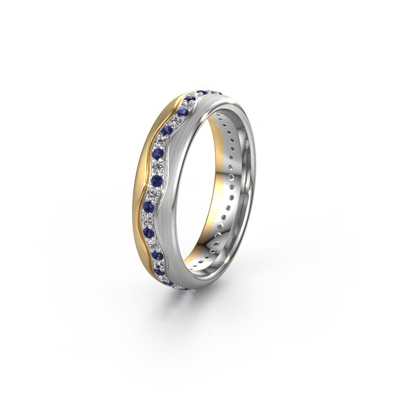 Ehering WH0803L35BM 585 Gold Saphir ±5 x 2 mm
