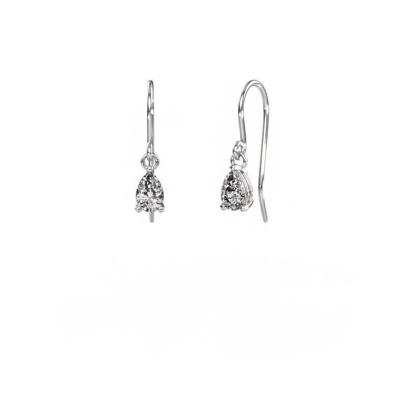 Drop earrings Laurie PER 1 585 white gold diamond 0.65 crt