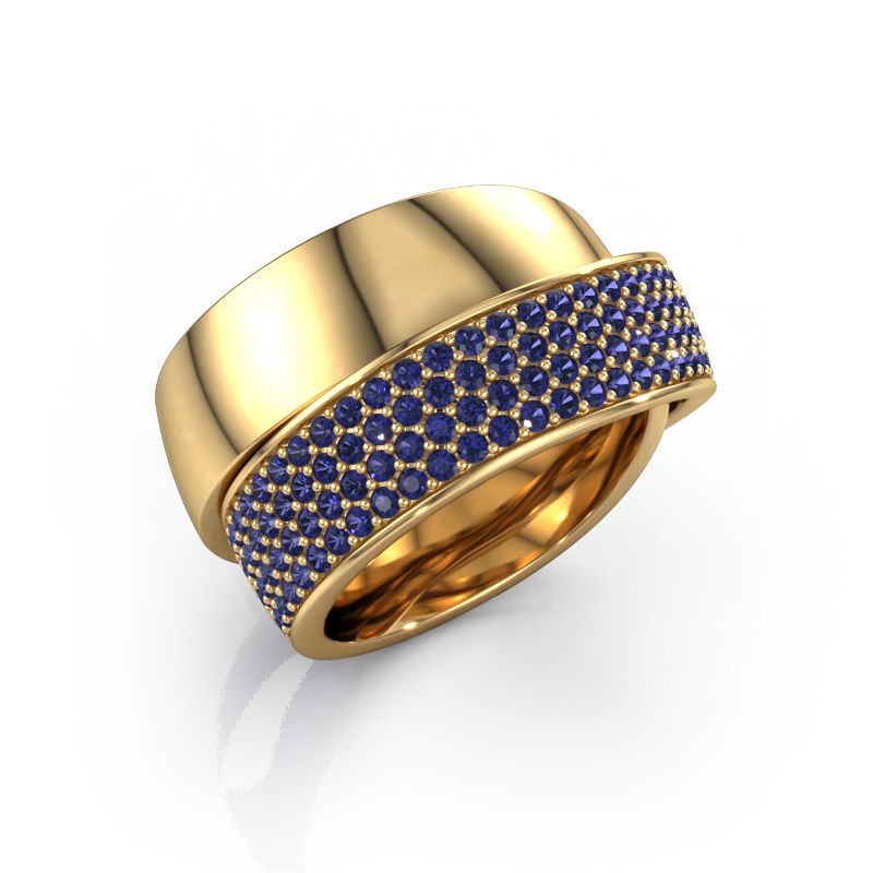 Ring Danna 585 Gold Saphir 1.3 mm