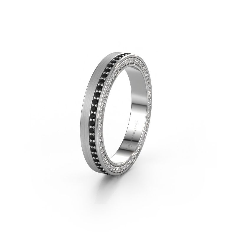 Alliance WH2214L15BM 950 platine diamant noir 0.605 crt ±3,5x2 mm