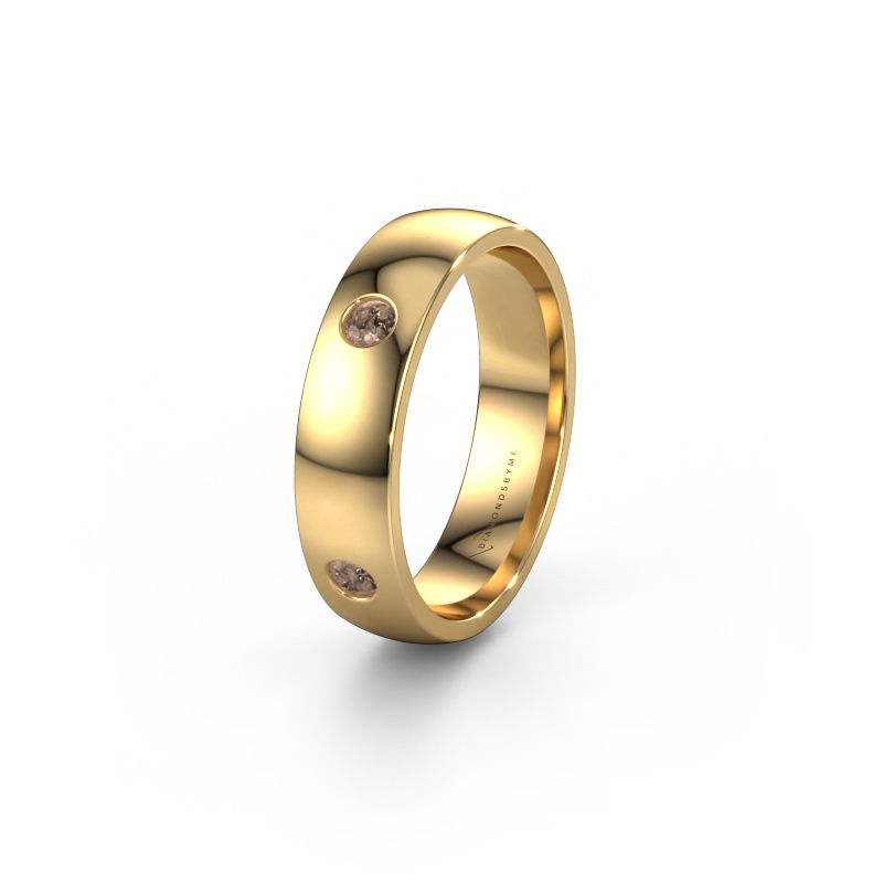 Ehering WH0104L25AP 585 Gold Braun Diamant 0.30 crt ±5x1.7 mm