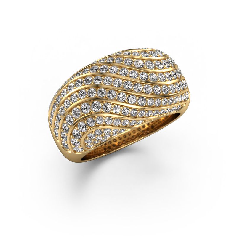Ring Sonia 585 gold lab grown diamond 1.553 crt