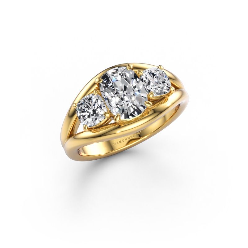 Ring Cassie CSH 585 gult guld diamant 2.50 crt
