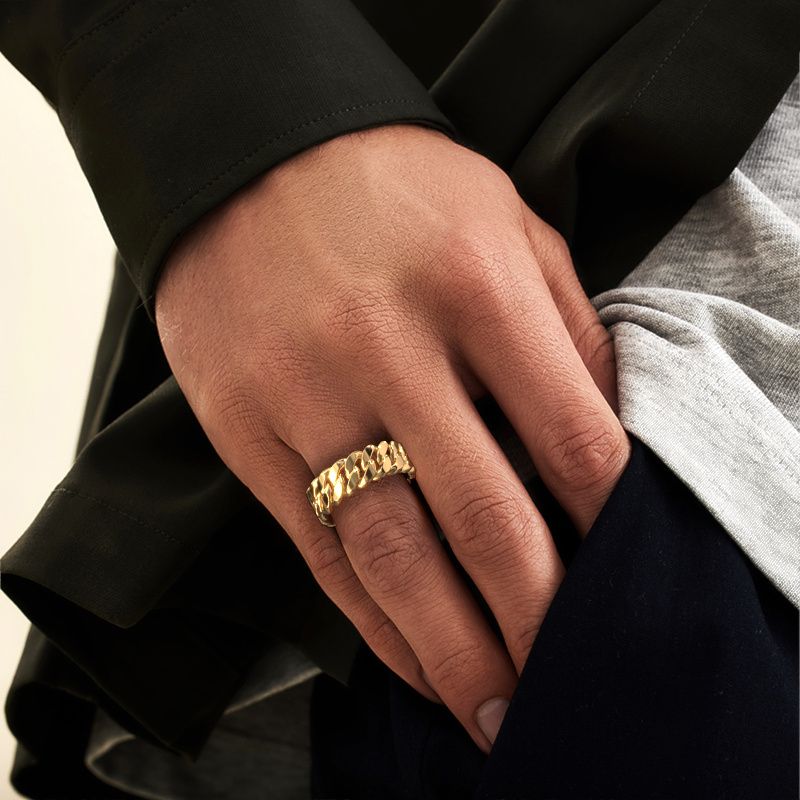 JewelryWe 6 spinner-ringen, anti-stress-ring voor dames en