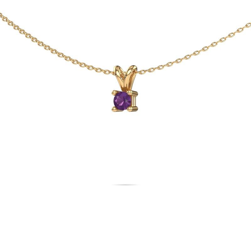 Necklace Eline 585 gold amethyst 5 mm