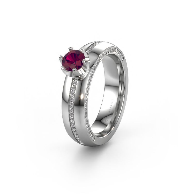 Ehering WH0416L25E 950 Platin Rhodolit ±5 x 2,6 mm