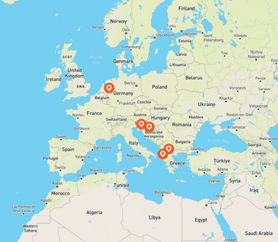 Minicamping met B&B en woonhuis