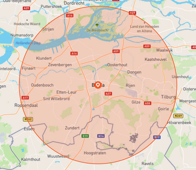 Appartement gezocht omgeving Breda