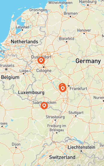 Vrijstaande woning in Duitsland met een groot grondstuk