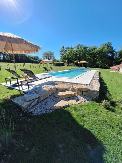 Luxe vakantievilla, privé domein van 7ha voor 8 p.